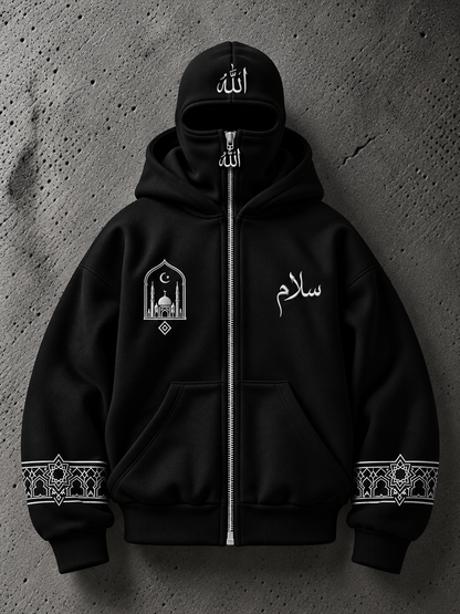 DEENZIPS™ FULL ZIP FACE HOODIE