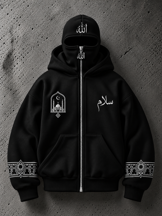 DEENZIPS™ FULL ZIP FACE HOODIE