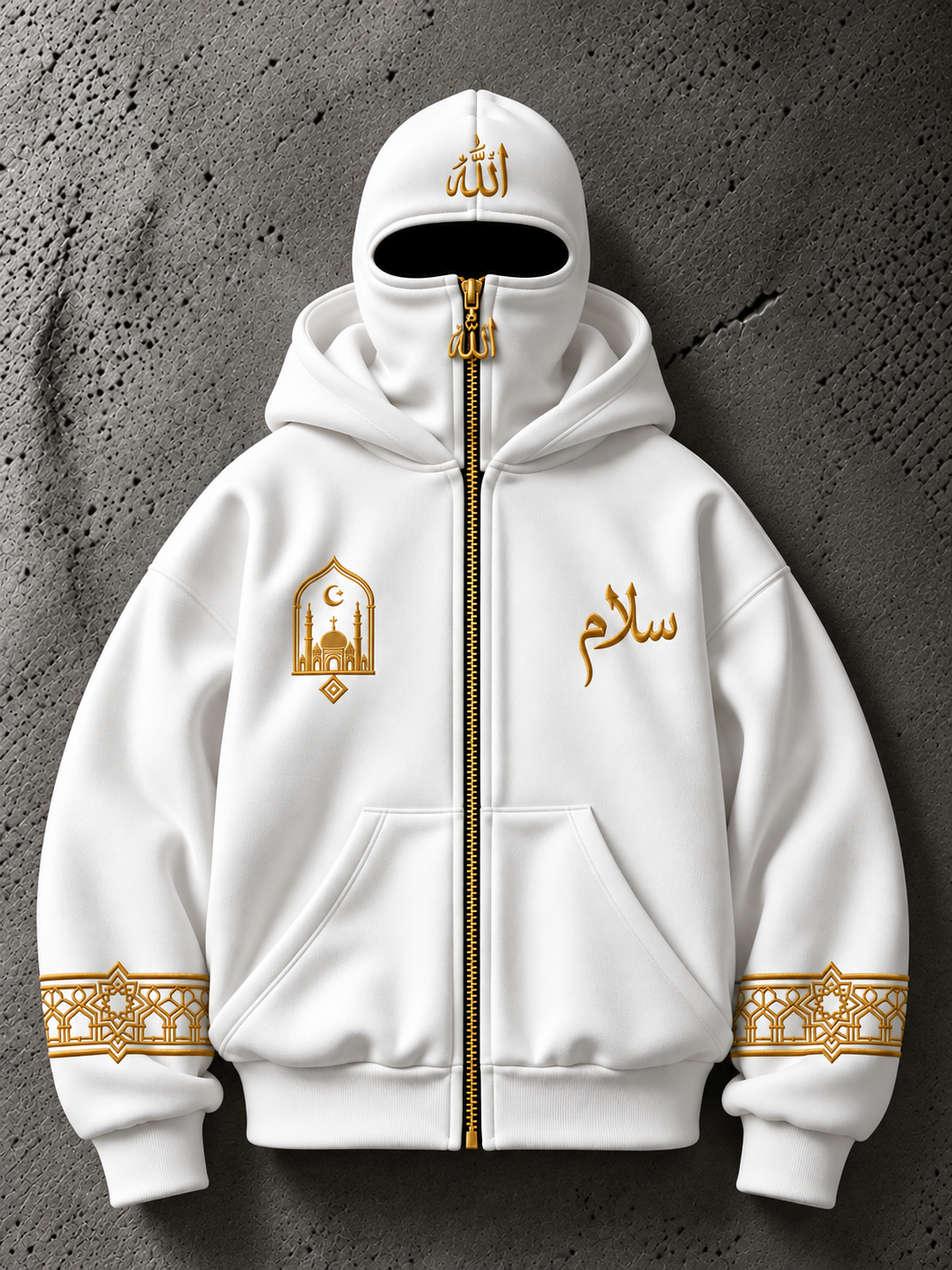 DEENZIPS™ FULL ZIP FACE HOODIE